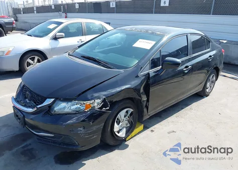 2014 Honda Civic Lx z USA, uszkodzony, nr VIN 2HGFB2F50EH507326